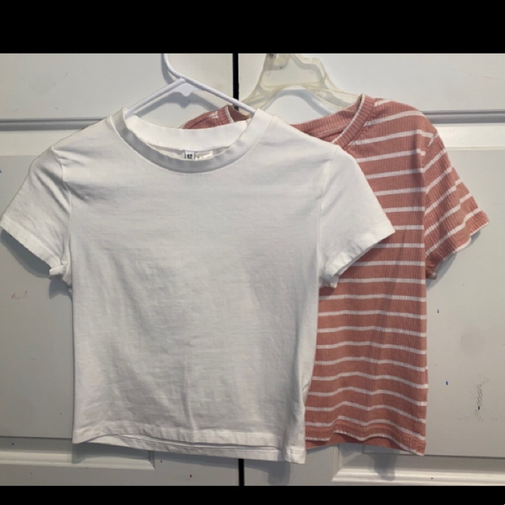 h & m fitted tops!